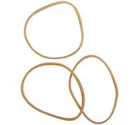 Boîte 100 g bracelets caoutchouc blond 60 x 1.2 x 1.8 mm