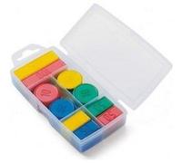 Boite 100 jetons plastique numerotes pour nain jaune, belote - Accessoires - Jeux de societe - Jeujura