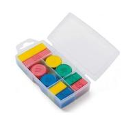 Boite 100 jetons Plastique numérotes pour Nain Jaune, belote - Accessoires - Set Accessoires Jeux de société + 1 Carte Offerte - pour jeujura