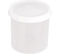 Boîte 1000 ml avec couvercle à visser rd.nature H126xD125mm HÜNERSDORFF
