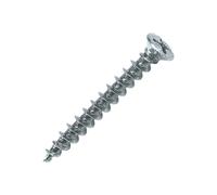 Boîte 1000 Vis PVC PLAST tête fraisée 120° acier zingué SCELL-IT - 4.2x40 mm - PH2 - PVCPB42040
