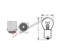 BOITE 10PZ LAMPES OSRAM BA15S P21W 12V 21W POUR FLÈCHES