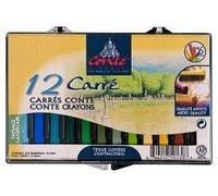 Boite 12 Conte Paysage Carre Couleur