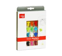Vacu Vin Marque-verres Boîte 12 – Fantaisie plastique multicolore