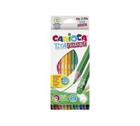 Boîte 12 Marqueurs Couelurs Effaçables Carioca 42897