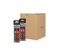 Boîte 12 Pièces - Blister (4 Pièces) Ease Vibe Antivibrator Bullpadel Orange