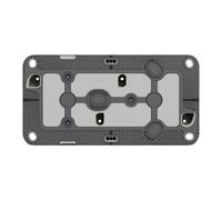 Boîte 2 postes horizontale saillie IP55 IK08 blanc Appareillage étanche sup IP55 Mureva Styl - MUR39914 - Schneider