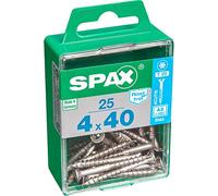 Spax International Vis inox tête fraisée Torx Diam. 4 mm x L. 40 mm Inox G Lot de 25