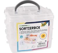 Boite 3 Niveaux 18 Compartiments avec Poignée