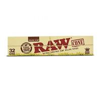boîte 32 cones raw hemp king size pré-roulé