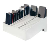Boite 33 casiers rangement pour téléphones portables