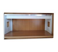 Boîte 4 systèmes de maintien télescopique. Largeur 61 à 116 cm. Coloris Blanc