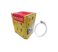 boIte 50 colliers de durite mikalor - serrage 70-90 mm - inox 316 w5 -