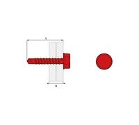 Scell-it Vis autoperceuse tête hexagonale THT10-63150 6,3 x 150 mm Assemblage 139 mm Boîte 50