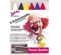 BOITE 6 CRAYONS 11 G COULEURS VIVES G