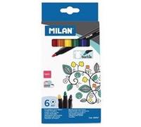Boite 6 feutres textile G