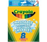 Boîte 8 Feutres à colorier ultra lavables Crayola G