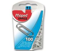 Boîte à 100 attaches lettres Maped en acier galvanisé 25 mm G