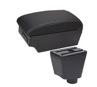 Boîte à accoudoir de voiture, boîte de rangement de console centrale, accoudoir for Renault for Clio 4 for Renault for Captur for Clio 3 III IV ACCESSOIRES DE VOITURES BOX RAPPORT PROPLEMENT USB Conso