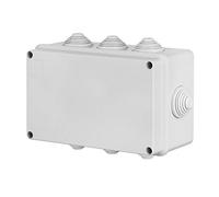 Boîte à air industrielle n/t 198 x 139 x 82 mm IP55 avec 8 étrangleurs Gris 2707-02 Electro-plast 5902431690735