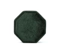 Boîte à alliances en tissu | Multicolore for une proposition de mariage, de fiançailles : porte-bague à trois fentes avec couvercle amovible