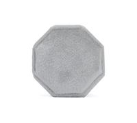 Boîte à alliances en tissu | Multicolore for une proposition de mariage, de fiançailles : porte-bague à trois fentes avec couvercle amovible