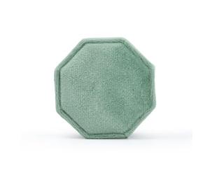 Boîte à alliances en tissu | Multicolore for une proposition de mariage, de fiançailles : porte-bague à trois fentes avec couvercle amovible