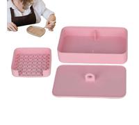 Boîte à amidon de maïs pour argile | Plateau en fécule de maïs en argile pour modélisation, sculpture et fabrication de boucles d'oreilles