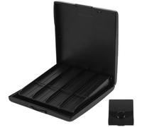 Boîte à Anches de Hautbois Double Couche ABS Noire | Protection L’humidité, Rangement Pratique, Transport Facile, pour Joueur de Hautbois, Format Compact