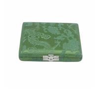Boîte à Anches Support de roseau hautbois, caisse en bois massif, mallette rangement Portable, accessoires(Green)