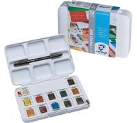 Boîte À Aquarelle Royal Talens Van Gogh Couleurs De Base 12 Demi-Pans