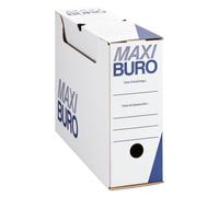 Boîte à archives blanches - dos 10 cm - Maxiburo