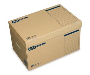 boîte à archives tric System, avec couvercle, marron