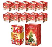 Boîte à argent à ouverture pop-up Ensemble de porte-billets pliants de Noël | Coffret à billets bondissant pour Noël, anniversaire, remise de diplôme, crémaillère, Saint-Valentin, fêtes de fin