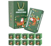 Boîte à Argent de Noël,Boîte à Billets Rebondissante - Pliante pour Voyages Soirées Anniversaires Fêtes Adultes Jeux et Cadeaux