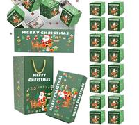 Boîte à Argent de Noël | Boîte à Billets Rebondissante, Pliante pour Voyages Soirées Anniversaires Fêtes Adultes Jeux et Cadeaux