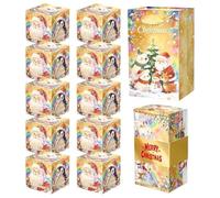 Boîte à argent de Noël Coffret souvenirs cartes postales à message DIY | Porte-billets de Noël École, étudiant, , enseignant, lycée, université, cadeau de fête, centre de table,