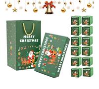 Boîte à Argent de Noël - Contenant Rebondissant pour Argent,Conteneur Pliable Amusant, Coffret Festif pour les Vacances pour les Célébrations de Noël, les Fêtes d'Anniversaire pour Adultes,