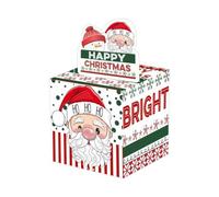 Boîte À Argent De Noël Décor De Noël Créatif Fait Main | Boîte et Pochette à Argent Tirable Pour Enveloppe Carte Adultes Adolescents Anniversaire Nouvel An Et Garnitures Pour Bas