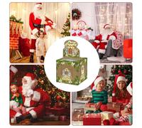 Boîte à Argent de Noël - Tirelire Noël - Contenant Festif et Ludique - Idée Cadeau pour