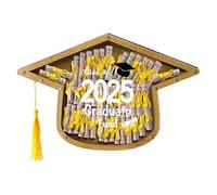 Boîte à argent pour diplôme - porte argent pour diplôme en espèces - décoration centrale en bois pour étudiants universitaires et lycéens, elle fille fils