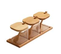Boîte à Assaisonnement Ensemble de pots d'assaisonnement en verre avec couvercle, cuillère et plateau rangement, sel, sucre, épices, récipient stockage des aliments, organisateur cuisine, 3 pièces