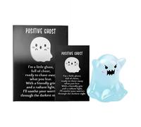 Boîte à aveugle mystère phosphorescente de la série Mini Ghost Series - Figurines de fantôme miniatures lumineuses en résine - Décoration d'intérieur - Figurines de collection (#8)
