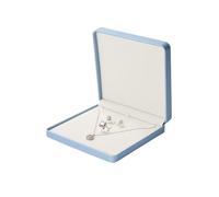 Boîte à Bagues en Velours Boîte à bijoux bleue avec emballage doublure en velours for colliers/bagues/boucles d'oreilles, organisée for les familles et bijoutiers(H15906)