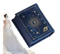 Boîte à bagues pour proposition - Étui à bijoux en forme de livre - Boîte porte-bagues à fermeture magnétique | Récipient à bagues pour anniversaire, femme, , voyage, vacances, propositions de fi