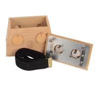 Boîte À Bâtons Moxa - Outil De Moxibustion À Double Trou, Support Pour Bâtons Moxa En Acier Inoxydable | Boîte De Moxibustion D'allaitement À Diffusion De Chaleur, Brûleur À Béquille Réglable Pour La