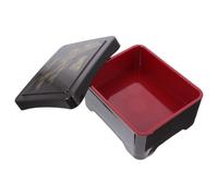 Boîte à Bento Portable en Acrylique, Multi-usage pour École et Maison | Boîte à Dessert, Contenant à Sushis, Coffret Alimentaire Pratique, Format Lunch Compact, Usage Quotidien