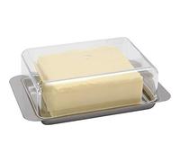 Boîte à beurre - APS - 16 x 9,5 cm - Acier inoxydable - Compatible congélateur - Lave-vaisselle