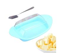 Boîte À Beurre Avec Couvercle | Organisateur d'Aliments en Forme de Bateau | Plat à Beurre pour Réfrigérateur - Pour Cadeau de Maison Anniversaire Fête des Mères Foyer Salle à Manger Petit-Déjeuner Ré