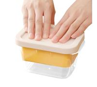 Boîte à beurre : boîte à beurre avec couvercle, assiette à beurre avec trancheuse, récipient à beurre, étui de rangement pour la maison, accessoires de cuisine